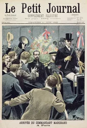 Ankunft von Kommandant Marchand in Paris, Titelseite aus 